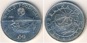 2 Pound Malta Plata 