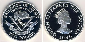 2 Pound Jersey Silber 