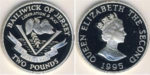 2 Pound Jersey Silber 