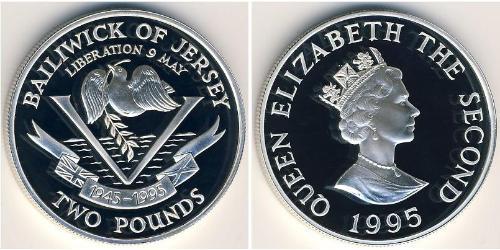 2 Pound Jersey Silber 