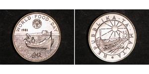 2 Pound Malta Silver 