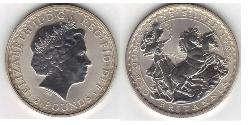 2 Pound United Kingdom (1922-) Silver Elizabeth II (1926-2022)