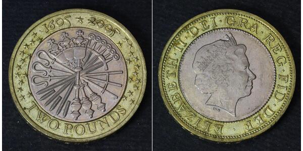 2 Pound Regno Unito (1922-)  Elisabetta II (1926-2022)