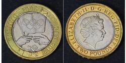 2 Pound Regno Unito   