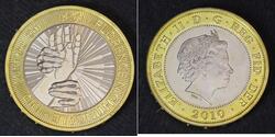 2 Pound Regno Unito   