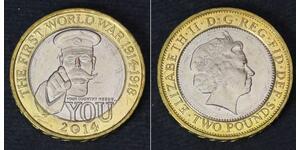2 Pound Regno Unito   