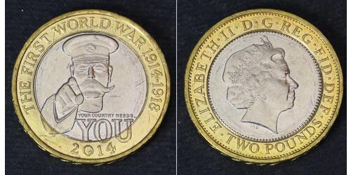 2 Pound Regno Unito   