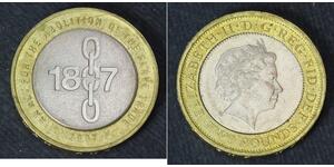 2 Pound 英国  