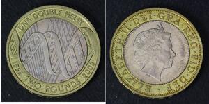 2 Pound 英国  