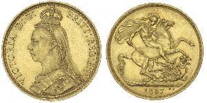 2 Pound 英国 金 维多利亚 (英国君主)