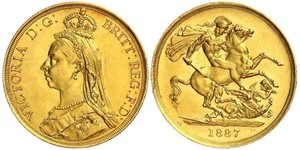2 Pound 英国 金 维多利亚 (英国君主)