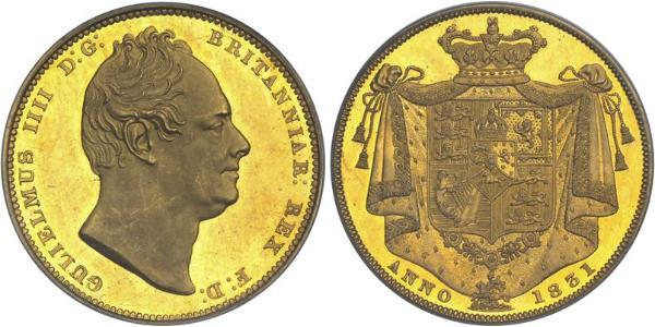 2 Pound 英国 / 大不列颠及爱尔兰联合王国 (1801 - 1922) 金 威廉四世 (英國)