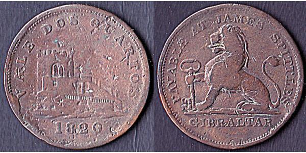 2 Quarto Gibraltar Copper 