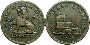 2 Quarto Gibraltar 銅 