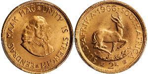 2 Rand South Africa Gold 