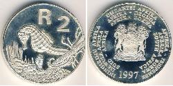 2 Rand Sudáfrica Plata 