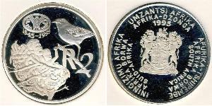 2 Rand Sudáfrica Plata 