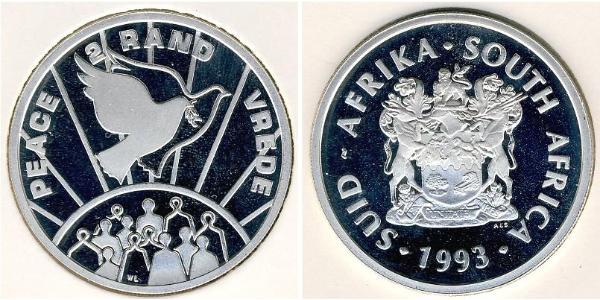 2 Rand South Africa Silver 