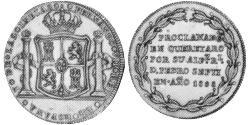 2 Real Virreinato de Nueva España (1519 - 1821) Plata Fernando VII de España (1784-1833)