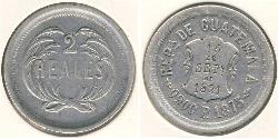 2 Real Guatemala Silber 