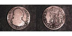 2 Real Chile Silver 