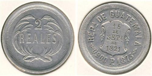 2 Real Guatemala Silver 