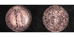 2 Real Peru Silver 