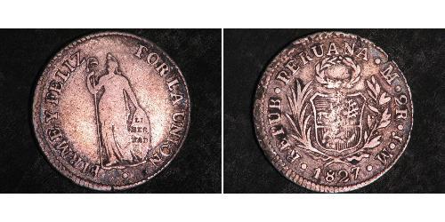 2 Real Peru Silver 