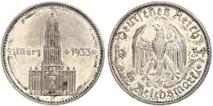 2 Reichsmark Troisième Reich (1933-1945) Argent 