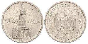 2 Reichsmark Troisième Reich (1933-1945) Argent 