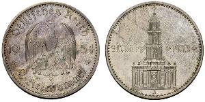 2 Reichsmark Nazi Germany (1933-1945) Silver 