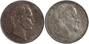 2 Rigisdaler Danimarca Argento 
