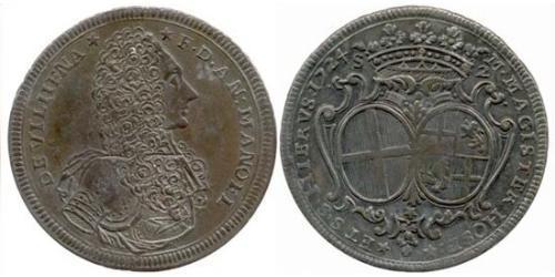 2 Scudo Rhodes et de Malte (1080 - ) Argent 
