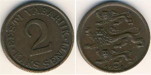2 Sent Estland (1991 - ) Bronze 