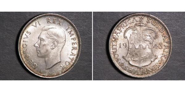 2 Shilling Afrique du Sud Argent George VI (1895-1952)