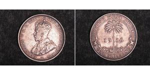 2 Shilling British West Africa (1780 - 1960) Argent George V (1865-1936)