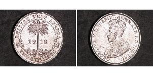 2 Shilling British West Africa (1780 - 1960) Argent George V (1865-1936)