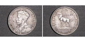 2 Shilling Southern Rhodesia (1923-1980) Argent George V (1865-1936)