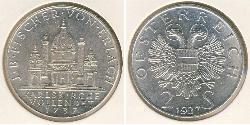 2 Shilling Federal State of Austria (1934-1938) Argento 