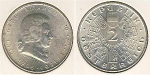 2 Shilling Prima repubblica austriaca (1918-1934) Argento 