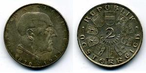 2 Shilling Prima repubblica austriaca (1918-1934) Argento 