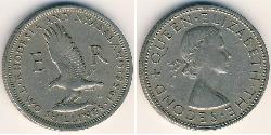 2 Shilling Rhodesia (1965 - 1979) Copper 