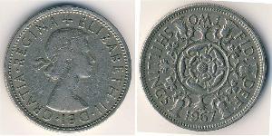 2 Shilling United Kingdom (1922-) Copper/Nickel Elizabeth II (1926-2022)