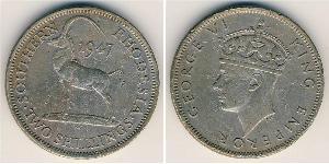 2 Shilling Southern Rhodesia (1923-1980) Cuivre/Nickel George VI (1895-1952)