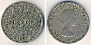 2 Shilling Vereinigtes Königreich (1922-) Kupfer/Nickel Elizabeth II (1926-2022)