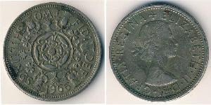 2 Shilling Vereinigtes Königreich (1922-) Kupfer/Nickel Elizabeth II (1926-2022)