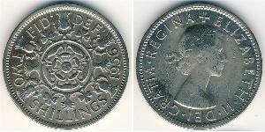 2 Shilling Vereinigtes Königreich (1922-) Kupfer/Nickel Elizabeth II (1926-2022)