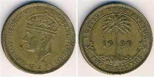 2 Shilling British West Africa (1780 - 1960) Nickel 