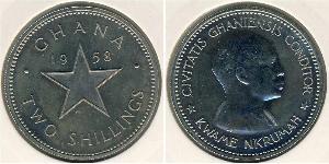 2 Shilling Ghana Nickel 