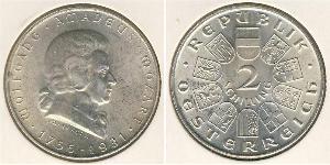 2 Shilling Primera República de Austria (1918-1934) Plata 